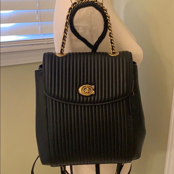 Coach parker quilted backpack Clearance